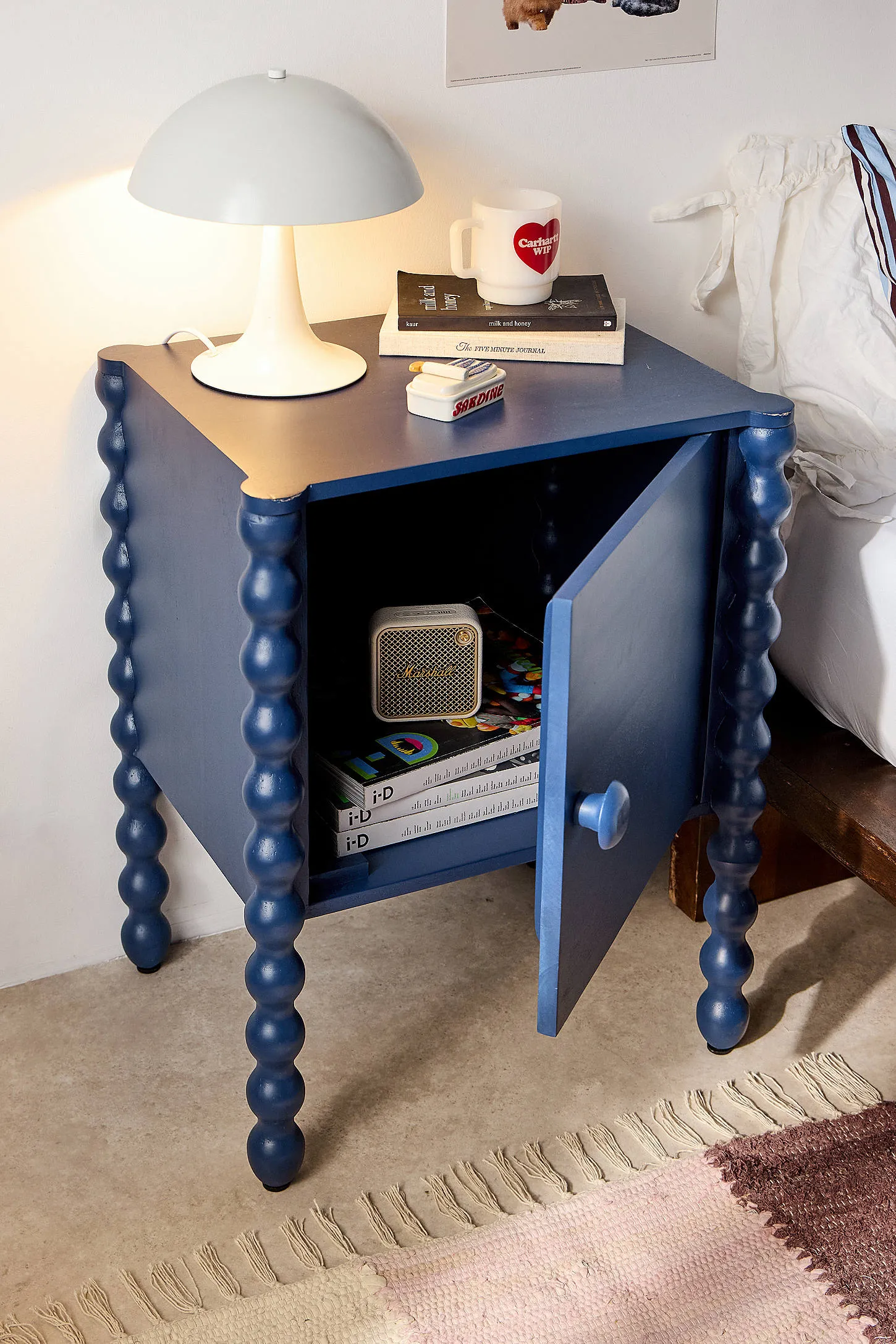 Willow Nightstand - Navy 2