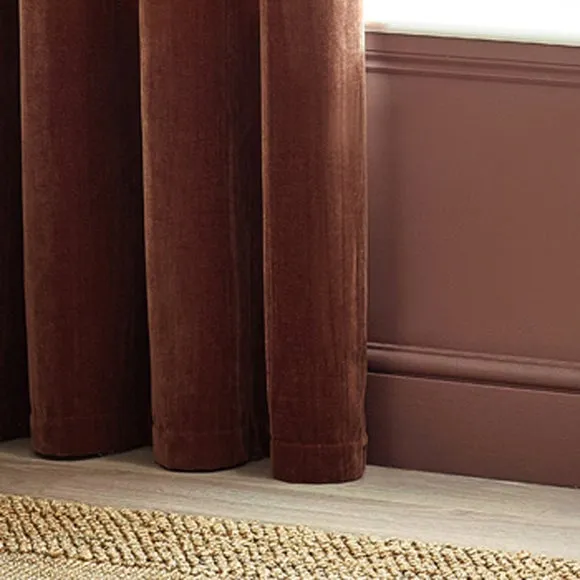 Yard Chenille Eyelet Curtains 4
