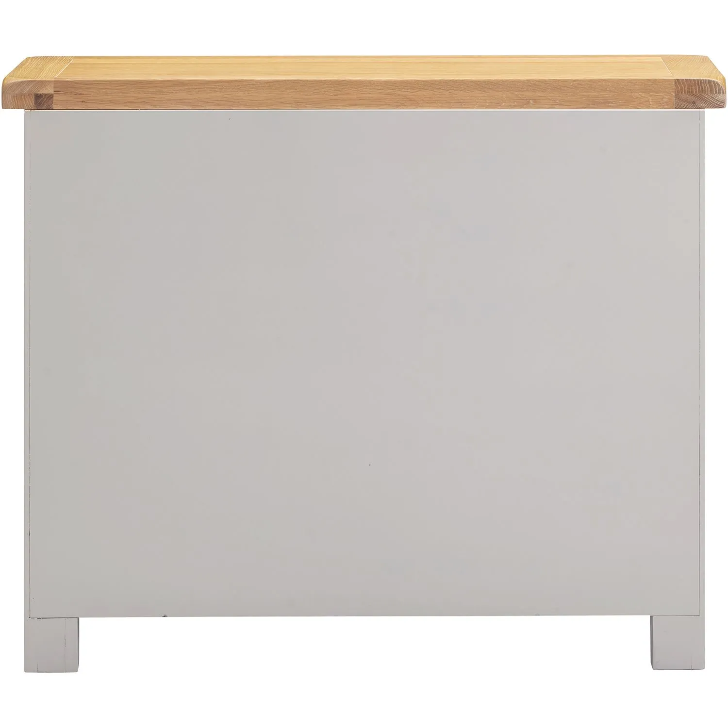 Seconique Windsor 3 Drawer Chest (Fully Assembled) in Light Grey 5
