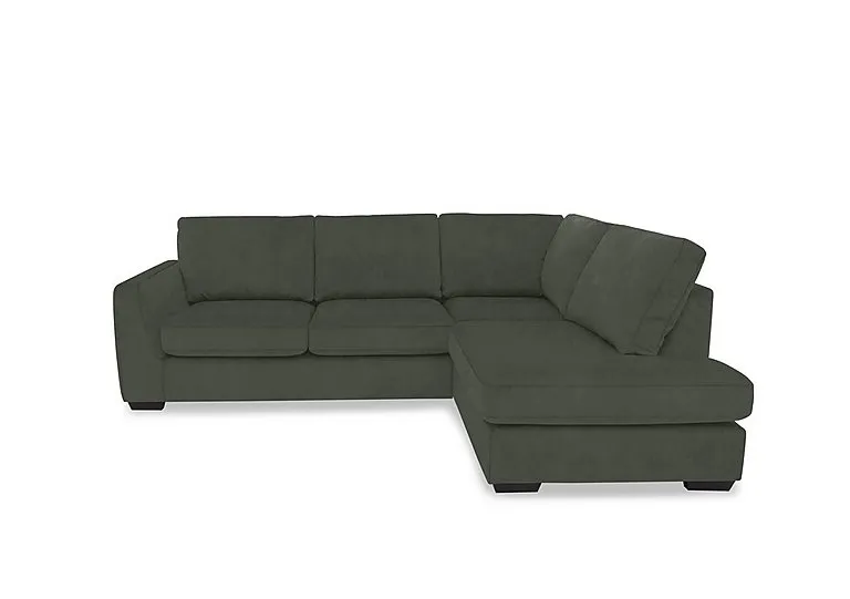 Dinky Fabric Right Hand Facing Corner Chaise End Sofa - Manhattan Pine - Sofas and Armchairs - In Time for Christmas