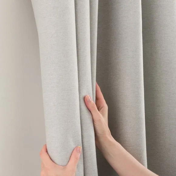 Luna Brushed Eyelet Curtains (Blackout Available) 5