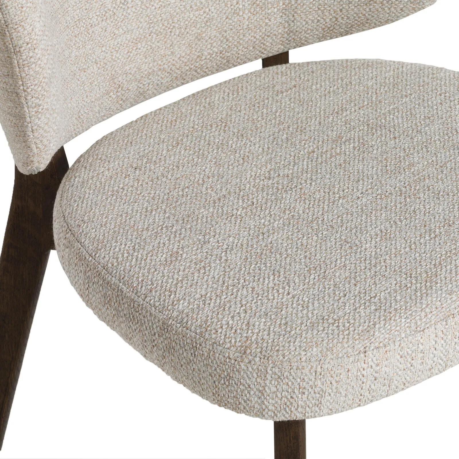 Salla Dining Chair, Neutral Fabric | Barker & Stonehouse 6