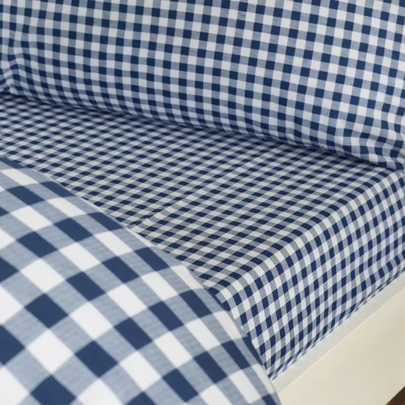 Catherine Lansfield Bamford Gingham Check Polycotton Fitted Sheet 1