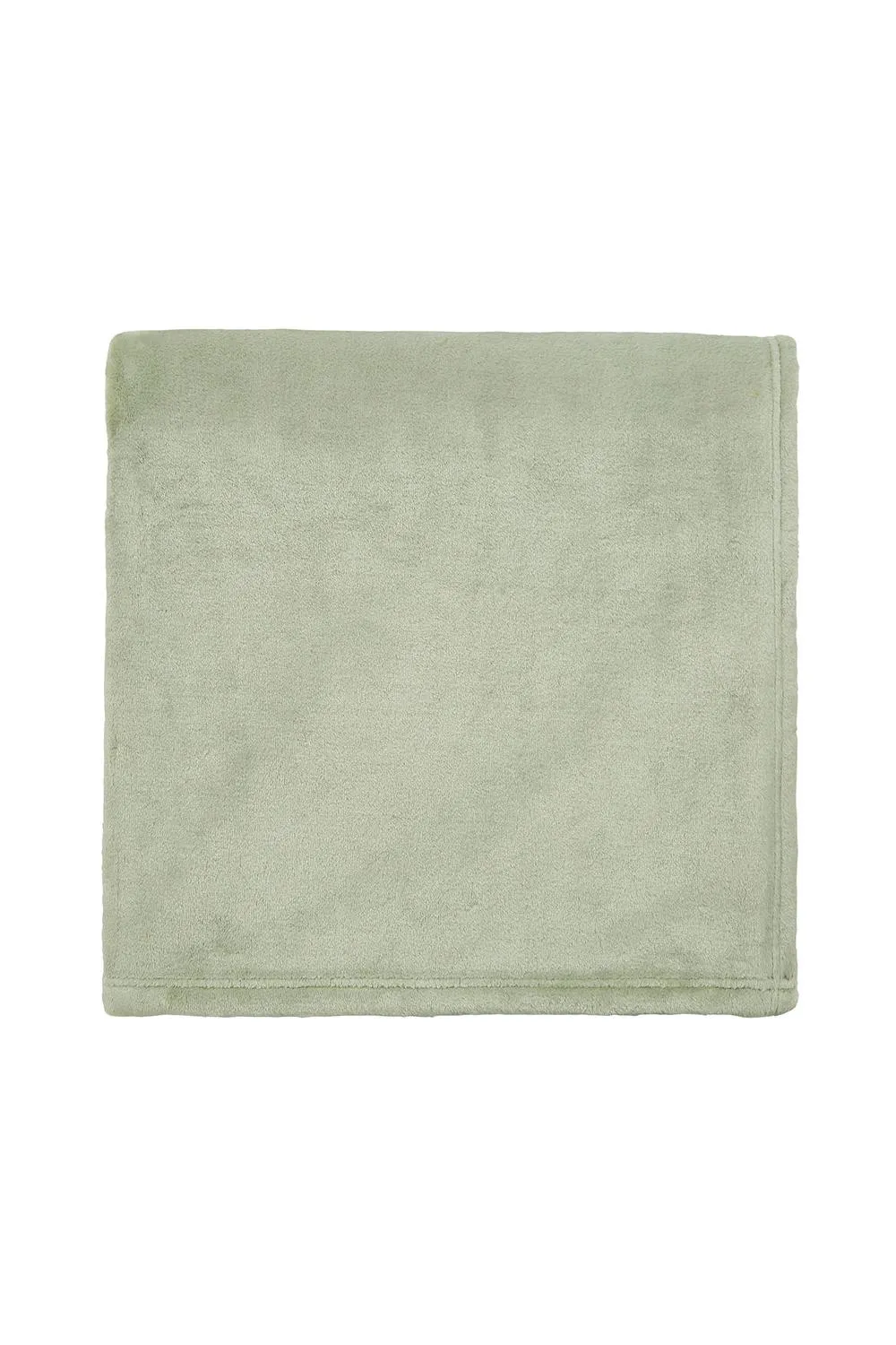Helena Springfield 'Snug' Fleece Throw in Green