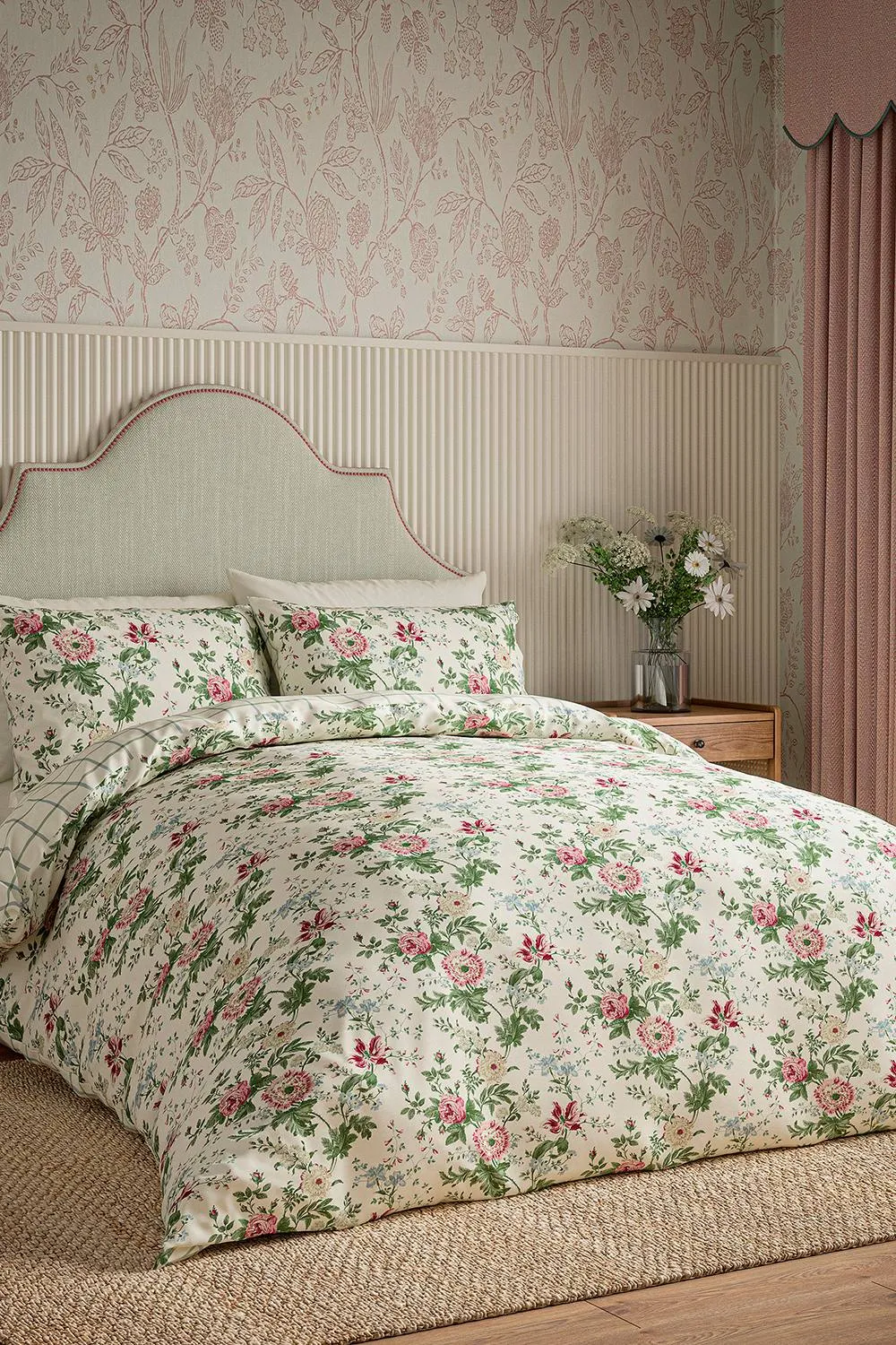 Sanderson 'Elouise' Cotton Duvet Cover Set