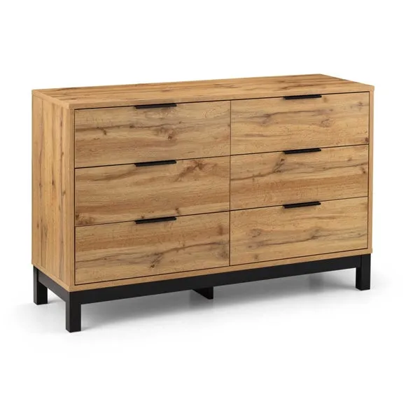 Bali Wide 6 Drawer Chest 2