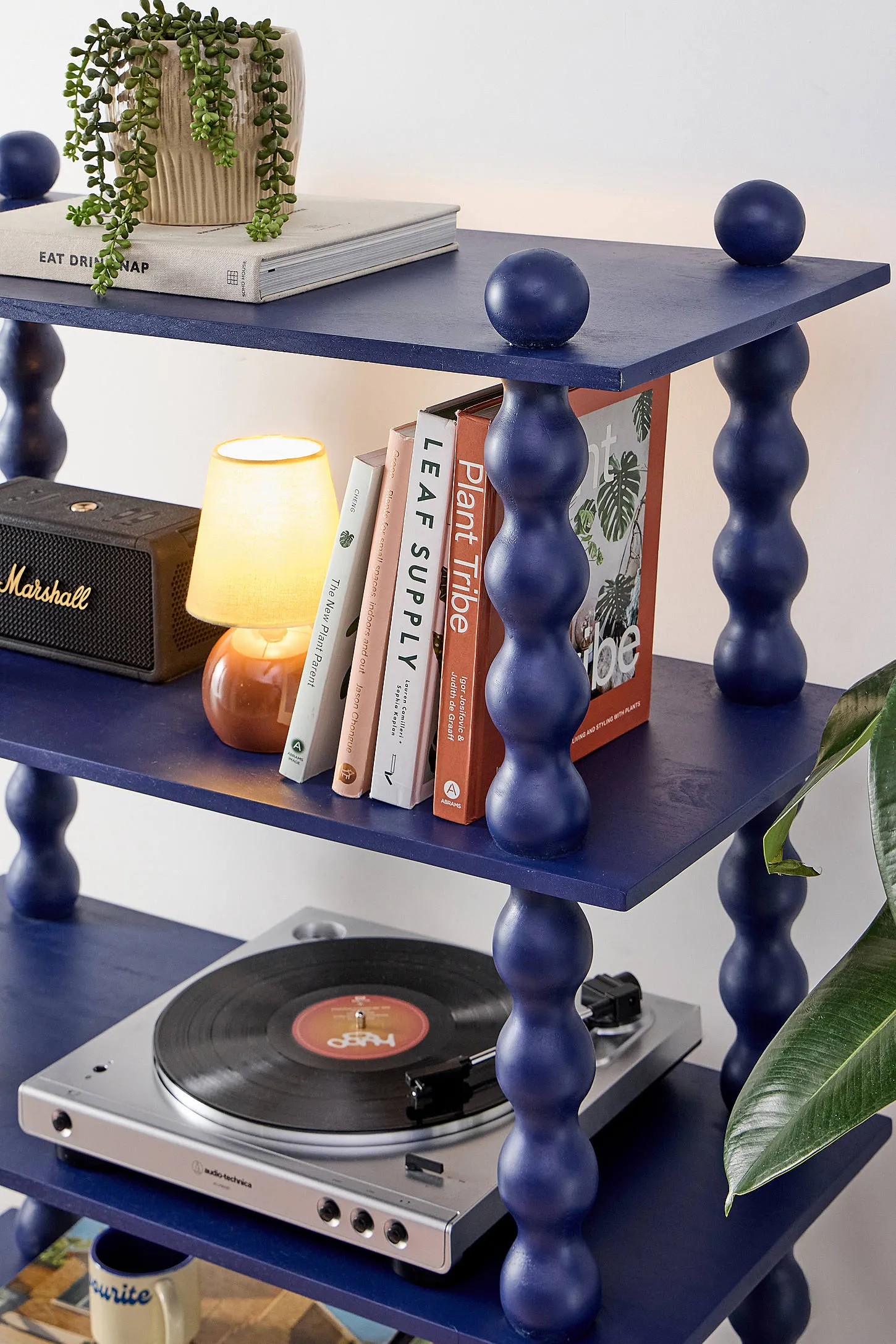 Willow Bookshelf - Navy ALL 2