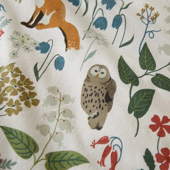 Woodland Wonders 100% Brushed Cotton Duvet Cover & Pillowcase Set 3