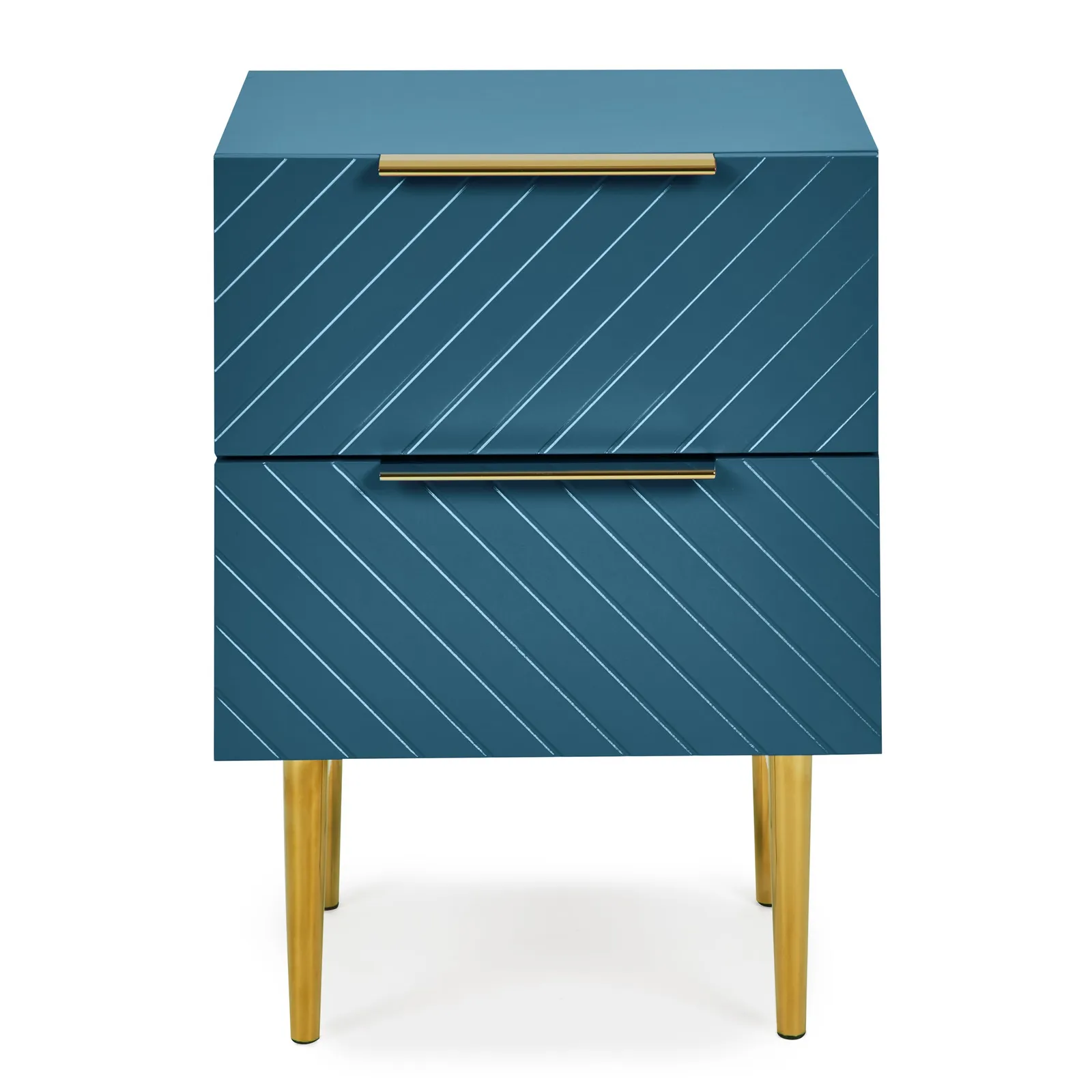 Maurice Peacock Bedside Table Blue