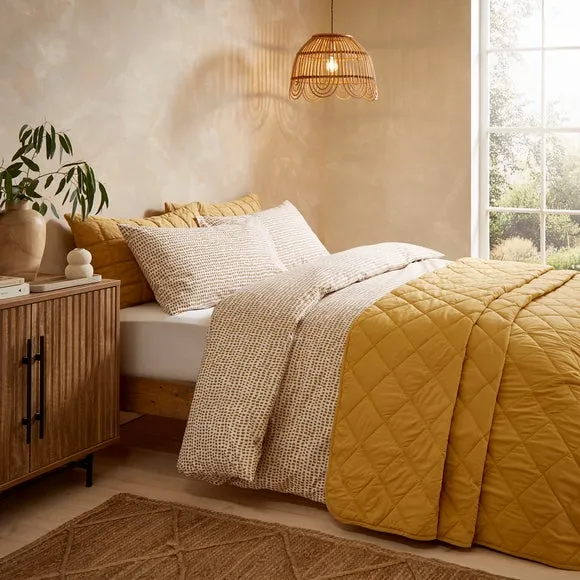Artisan Spot Polycotton Duvet Cover and Pillowcase Set 3