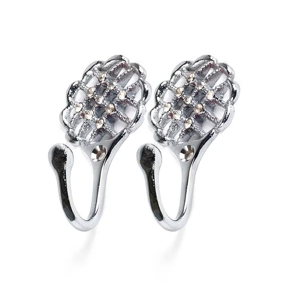 Silver Lattice Hooks