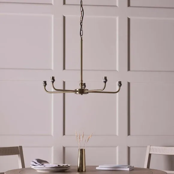 Vogue Leila 5 Light Adjustable Chandelier 3