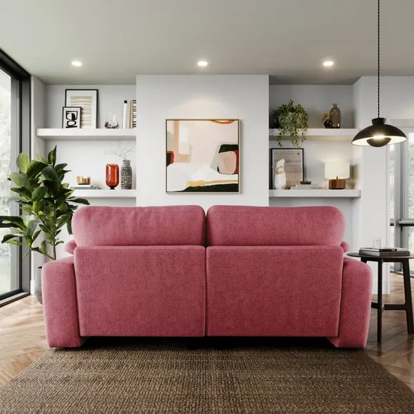 Magnus Vintage Soft Chenille Corner Chaise Sofa 3