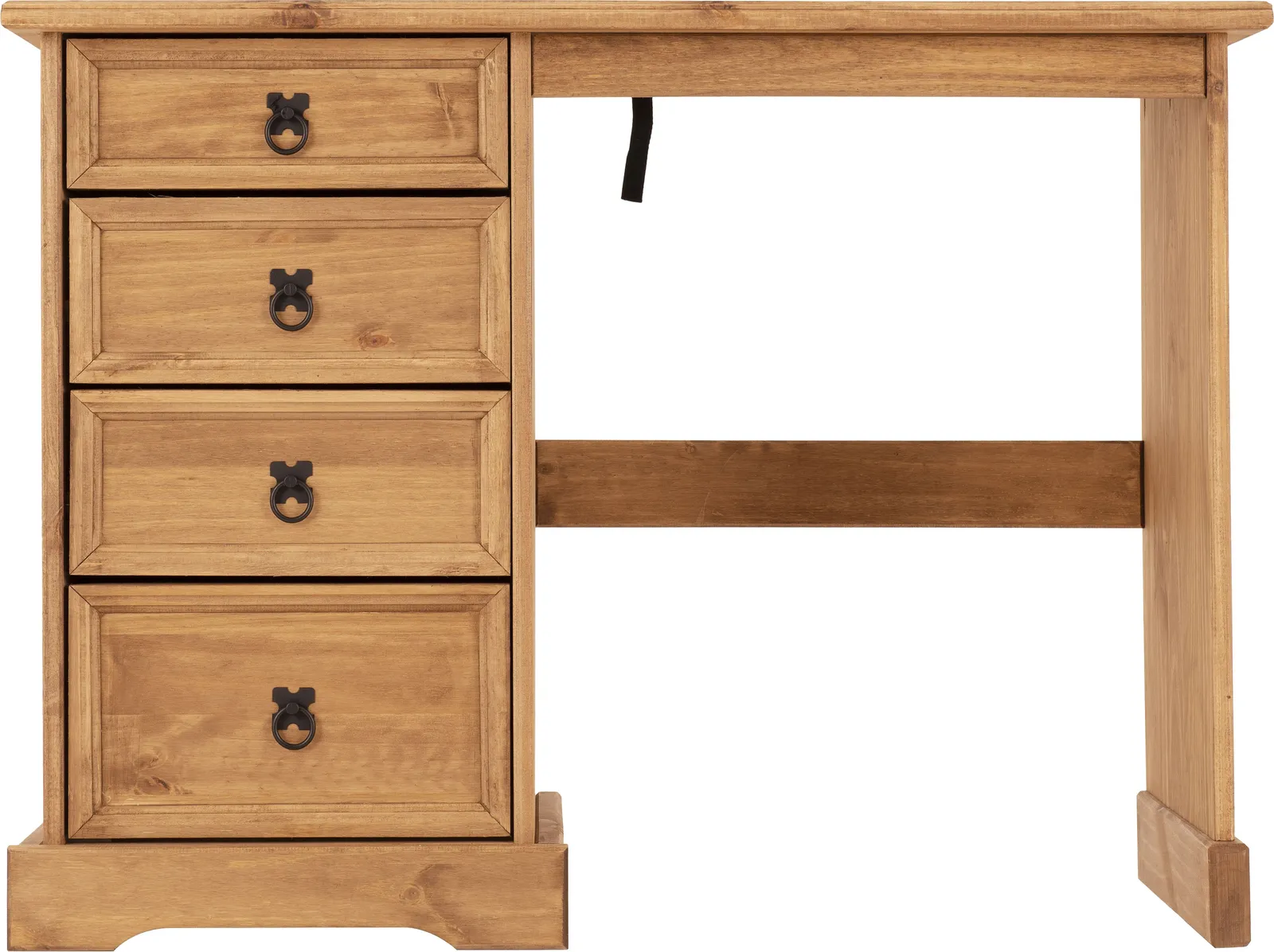 Seconique Corona 4 Drawer Dressing Table in Natural 4