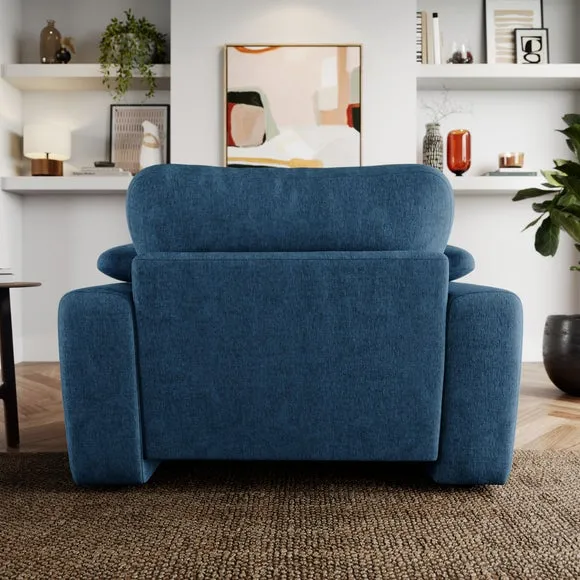 Magnus Vintage Soft Chenille Snuggle Sofa 3