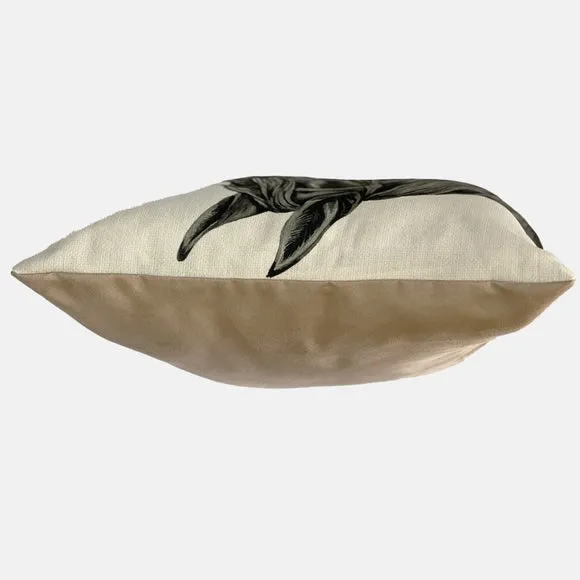 Christine Varley Black Horse Square Cushion 3