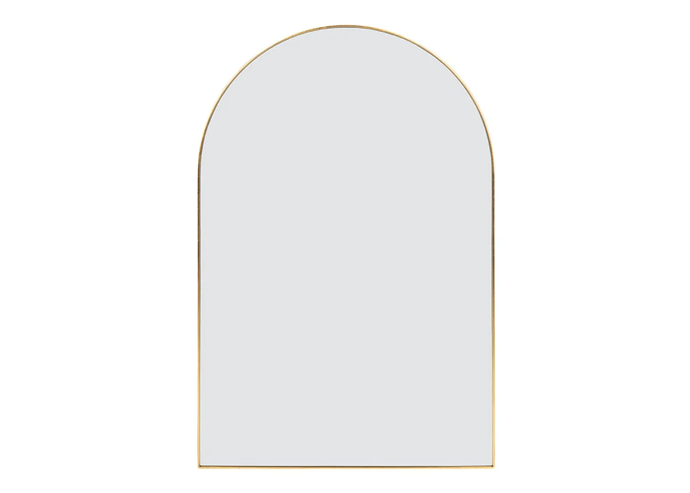 Heal's Fine Edge Arch Wall Mirror Gold