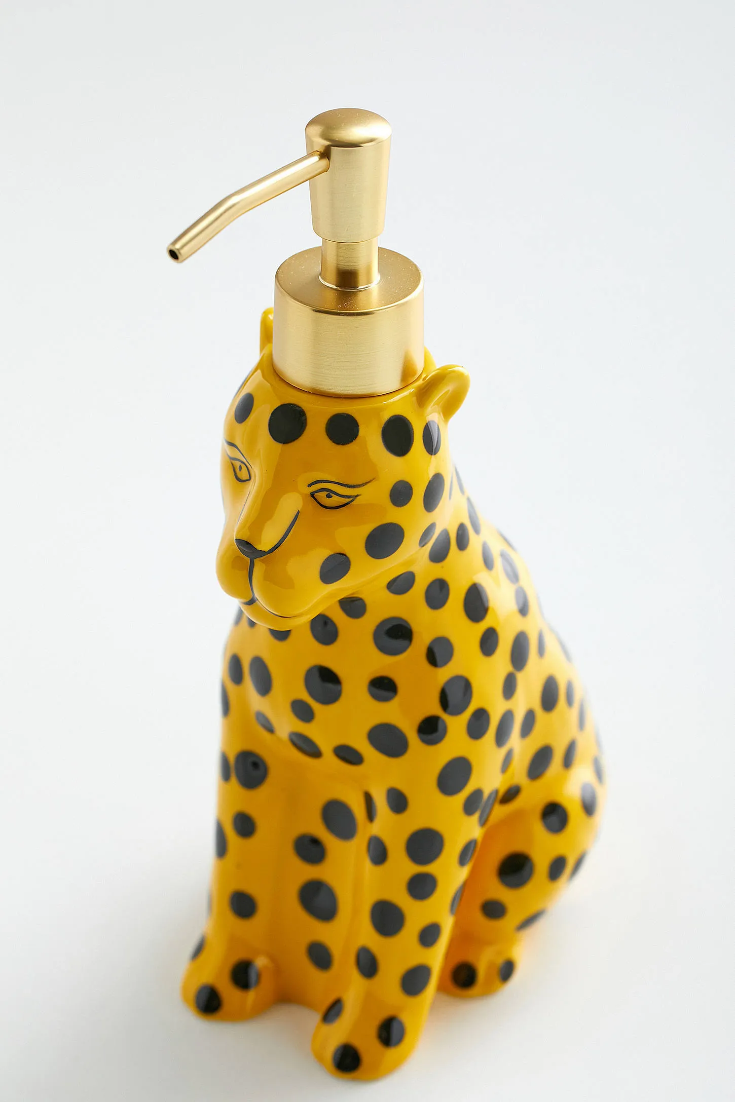 Leopard Soap Dispenser - Yellow 4