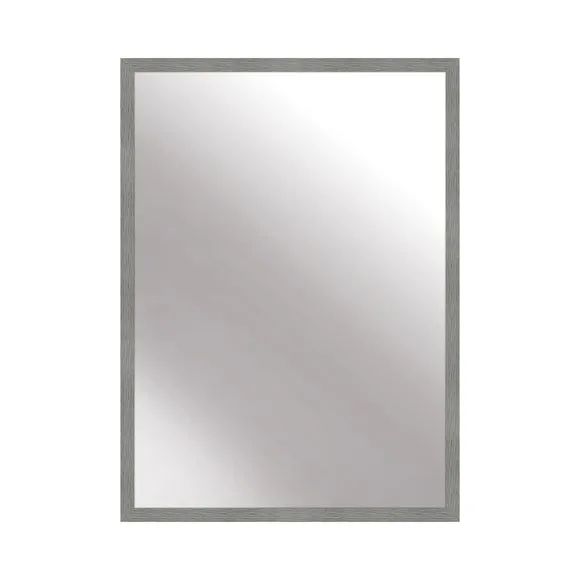 Nielsen Star Brushed Rectangle Wall Mirror 3