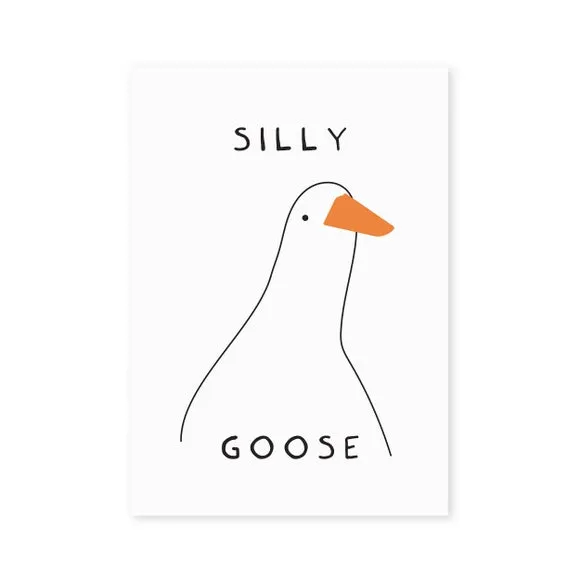 East End Prints Silly Goose Framed Print 2