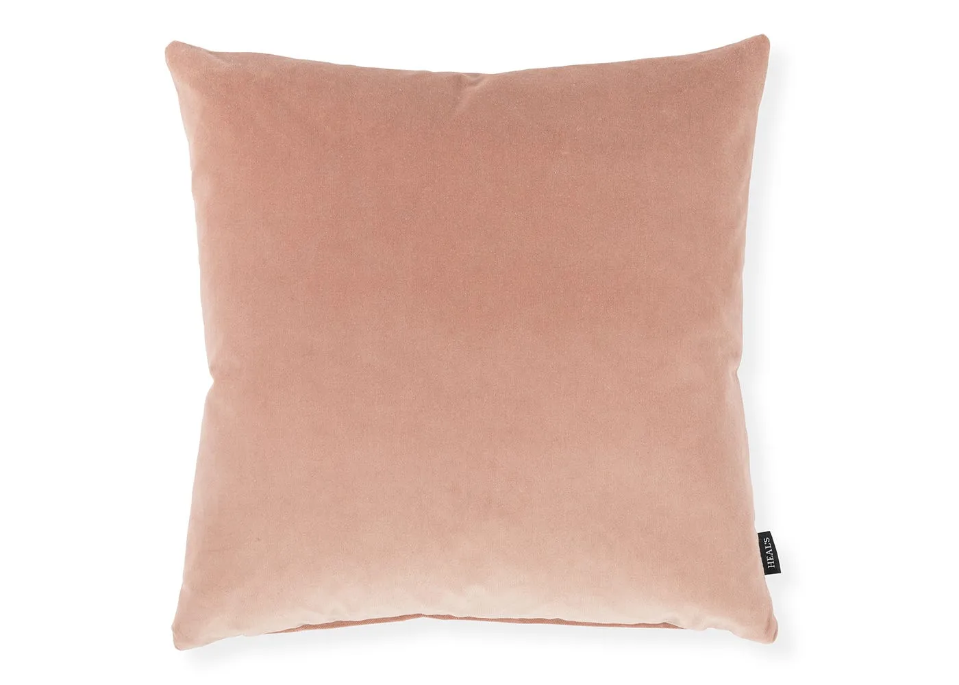 Heal's Velvet Cushion Dusky Pink 45 x 45cm 1