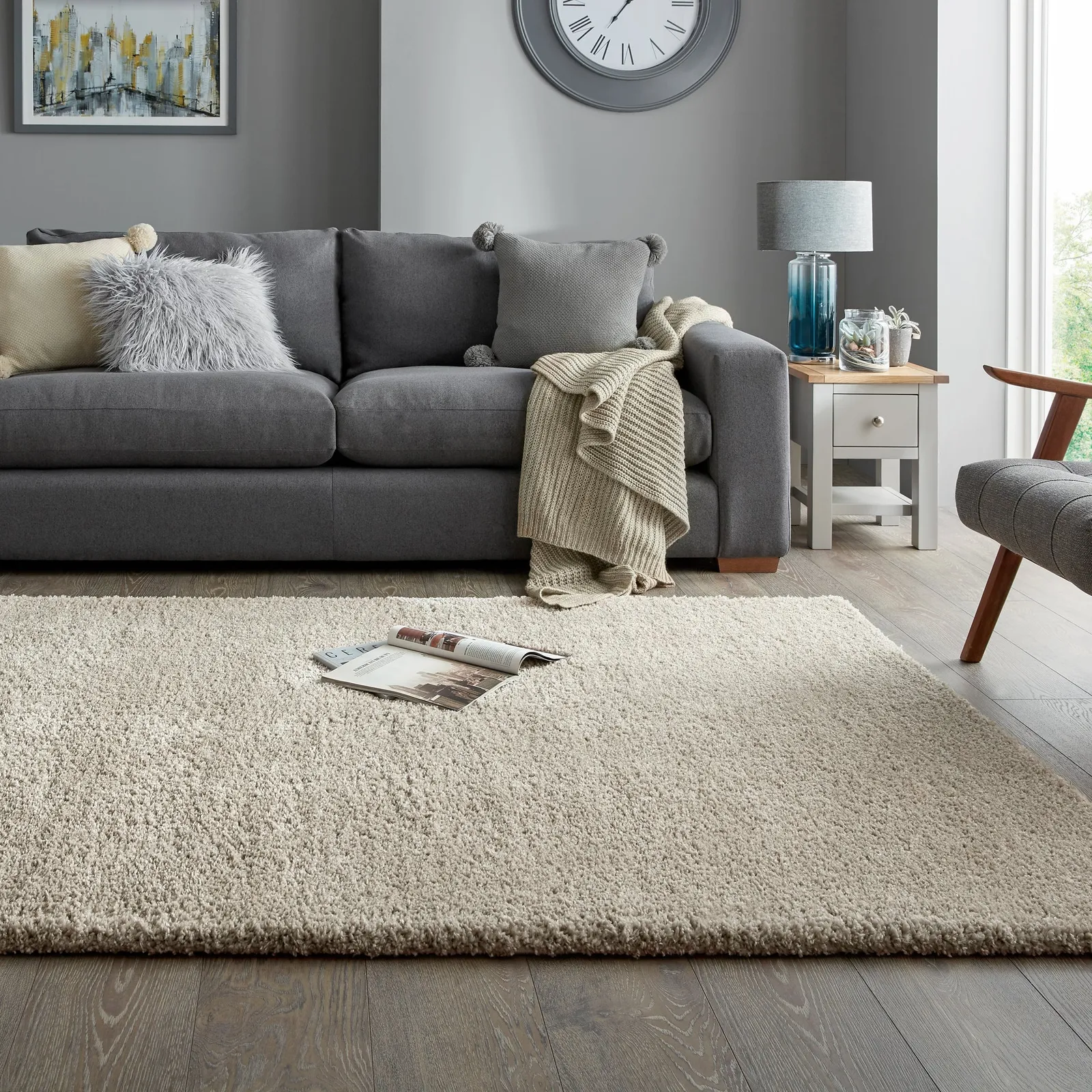 Cosy Soft Shaggy Rug 1
