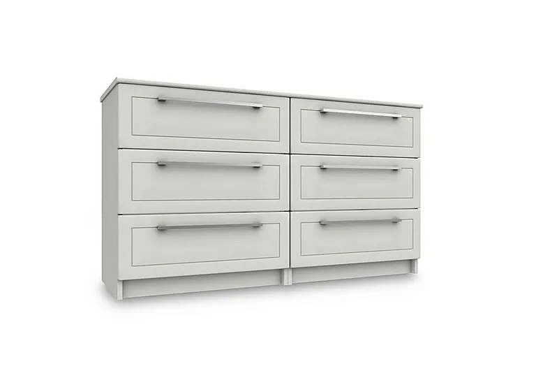 Bexley 6 Drawer Chest - White