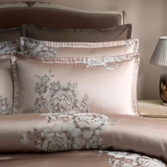 Dorma Rosa Jacquard Duvet Cover & Pillowcase Set 2