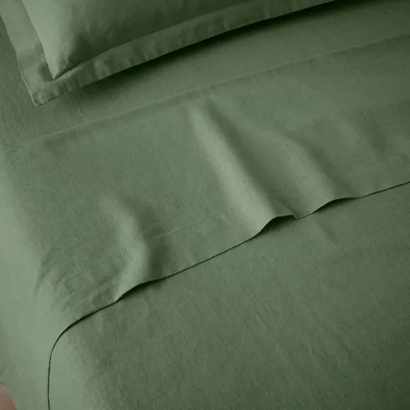Cotton Linen Flat Sheet 3