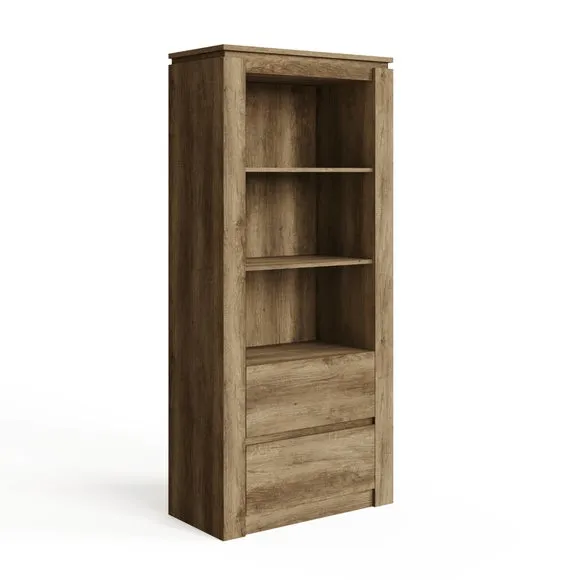 Canyon Bookcase, Oak 3