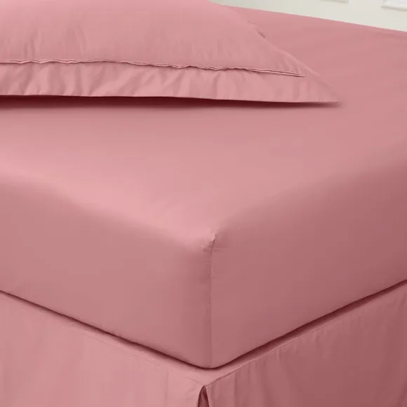 Dorma Luxurious & Silky 500 Thread Count 100% Cotton Sateen Fitted Sheet 1