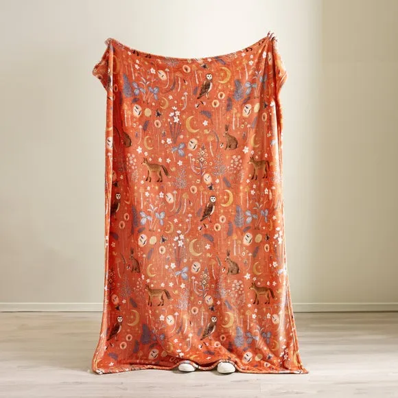 Catherine Lansfield Enchanted Twilight Throw Blanket 130cm x 170cm 3