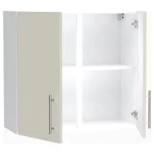 Wickes Orlando Gloss Stone Shaker Wall Unit - 800mm 2