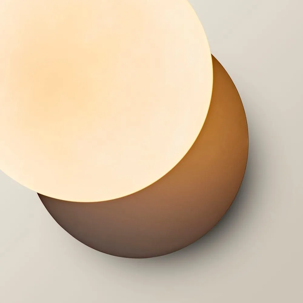 ValueLights Darla Pair of Frosted Globe IP44 Rated Bathroom Wall Lights in Dark Navy 5