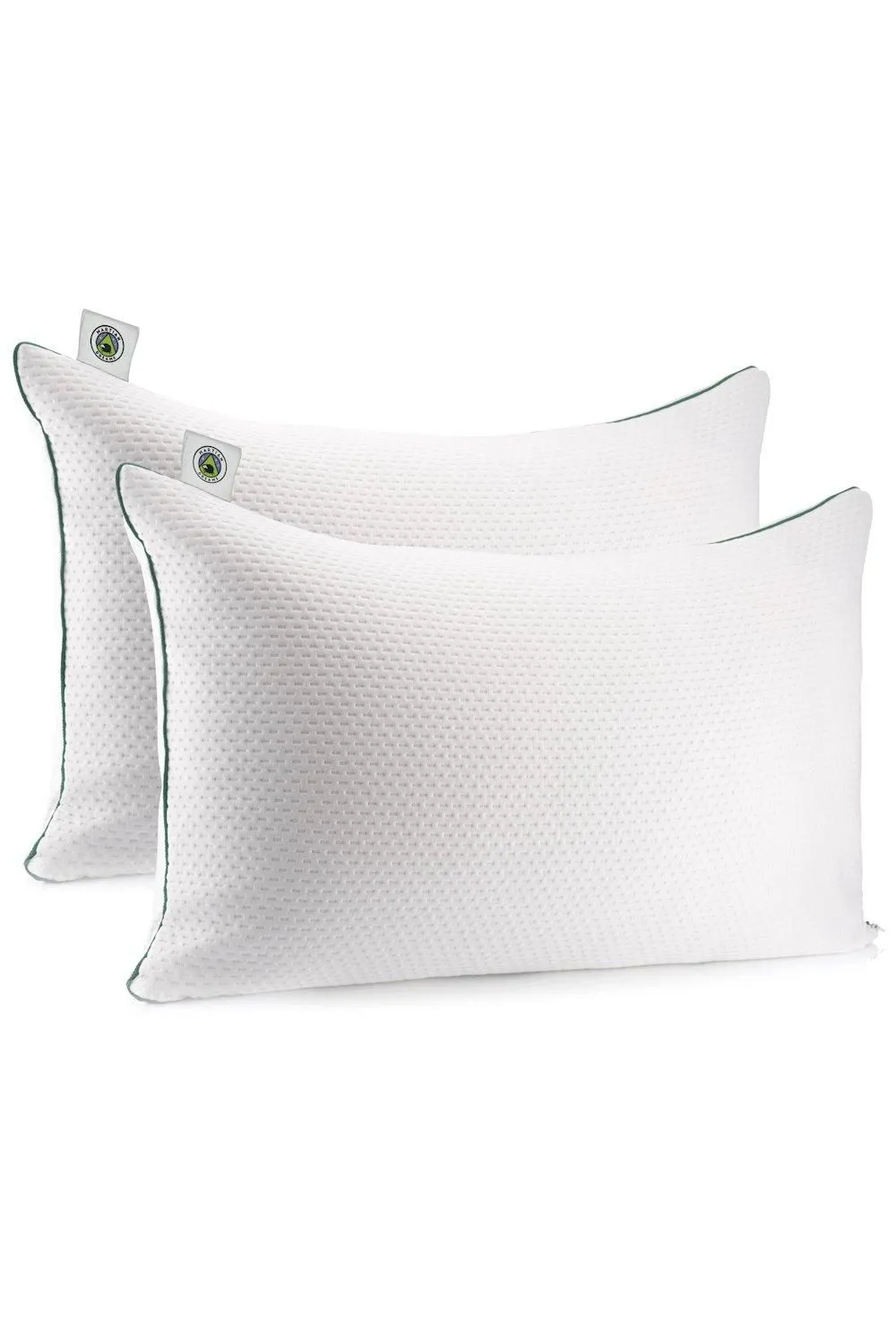 Martian Made Martian Dreams Velistra™ - Ultra Soft Microfibre Hotel Pillows 2 Pack - Standard Size (50x75cm) in White
