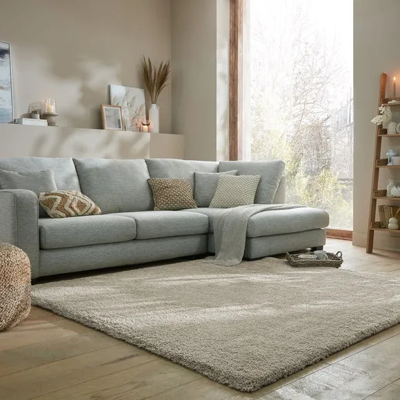 Cosy Soft Shaggy Square Rug 1