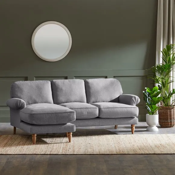 Jolene Soft Texture Corner Chaise Sofa 2