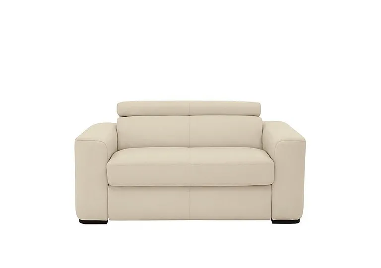 Infinity Leather Chair Sofabed - BV Bisque
