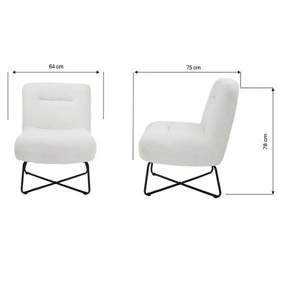 Willow Teddy Accent Chair 6