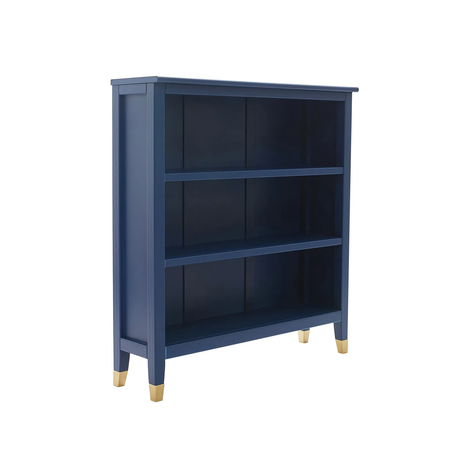 Cabinet Bits Palazzi 3 Tier Bookcase H97 W89 D25cm in Navy 1