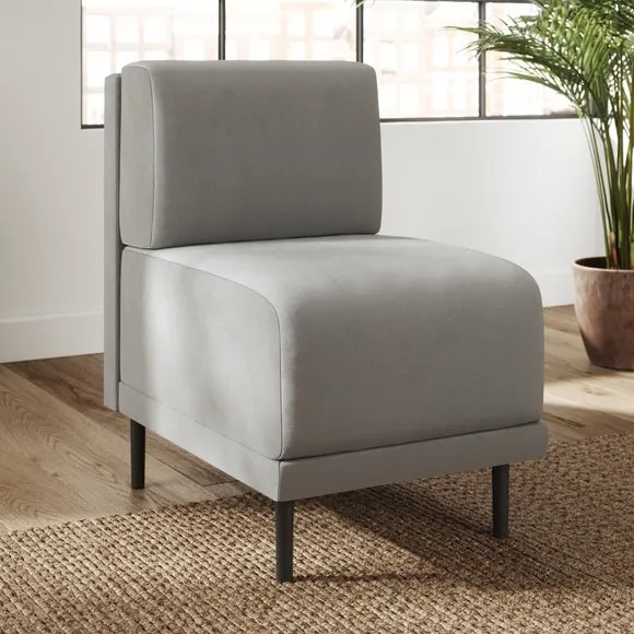 Mae Small Dining Bench, Vintage Velvet 2