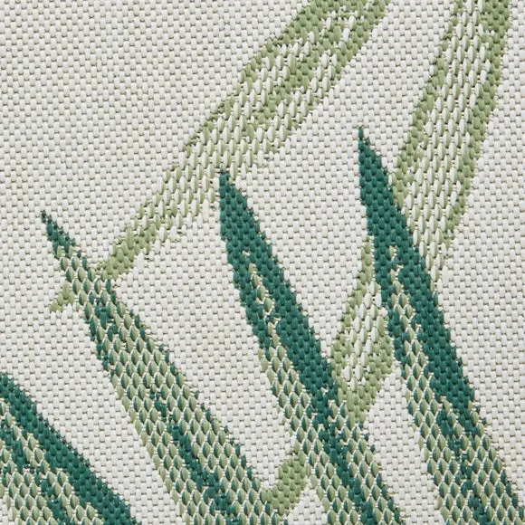 Miami Leaf Edge Indoor Outdoor Rug 6