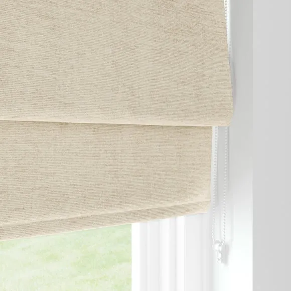 Genoa Chenille Easy Chain Blackout Roman Blind 4