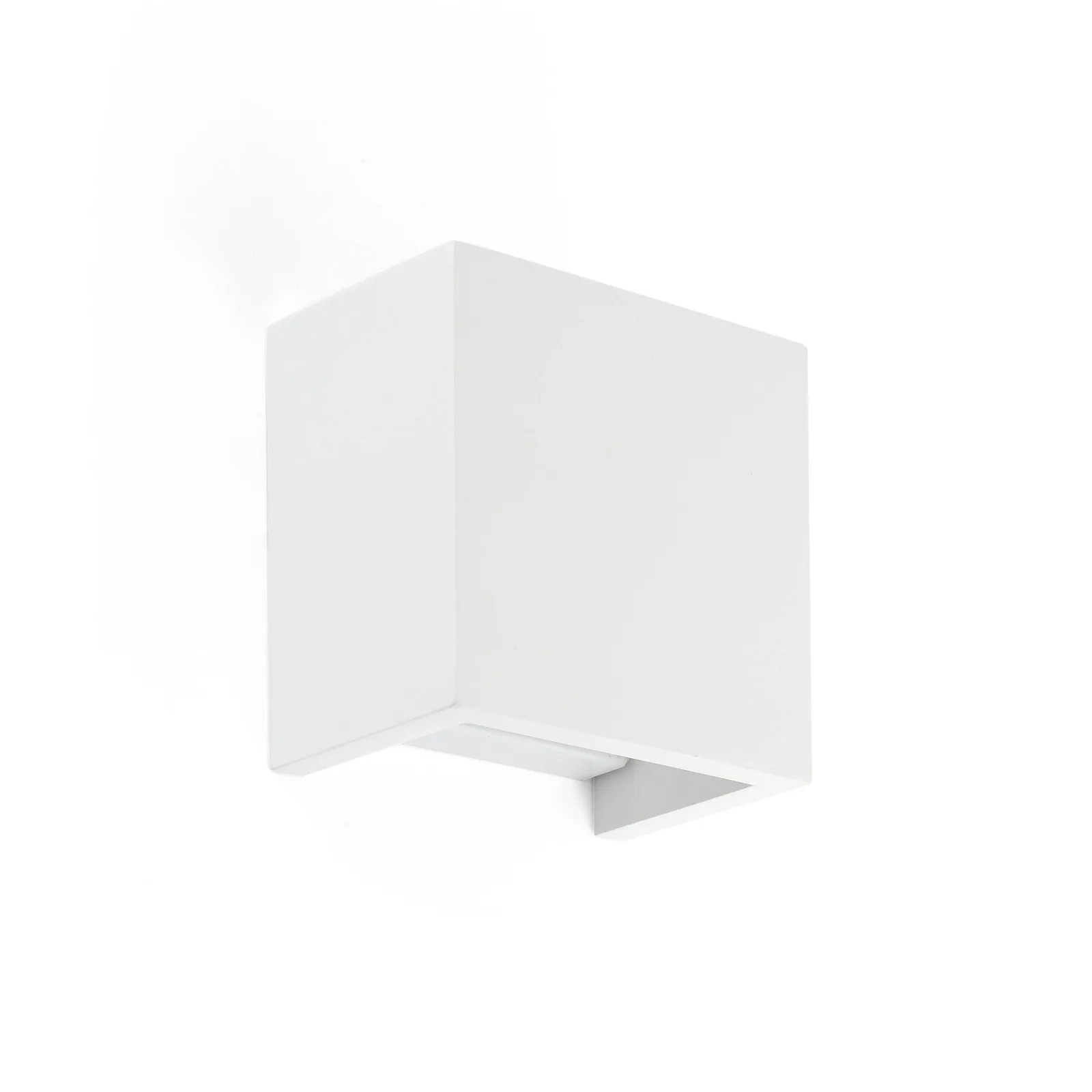 Netlighting Oslo 1 Light Up & Down Wall Light White Plaster G9