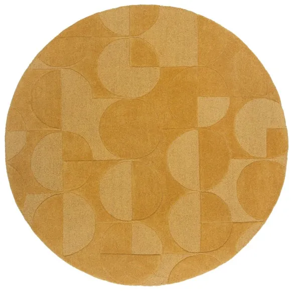 Gigi Geometric Wool Rug 5