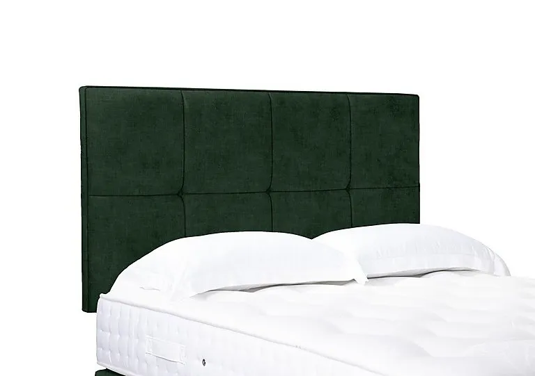 Artisan Collection Reigns High Strutted Headboard - Single - Tormaline Green