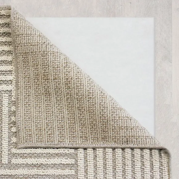 Bobble Grid Washable Rug 3