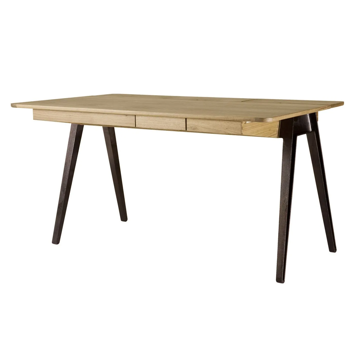 De La Espada Orson Desk Danish Oiled Oak 2