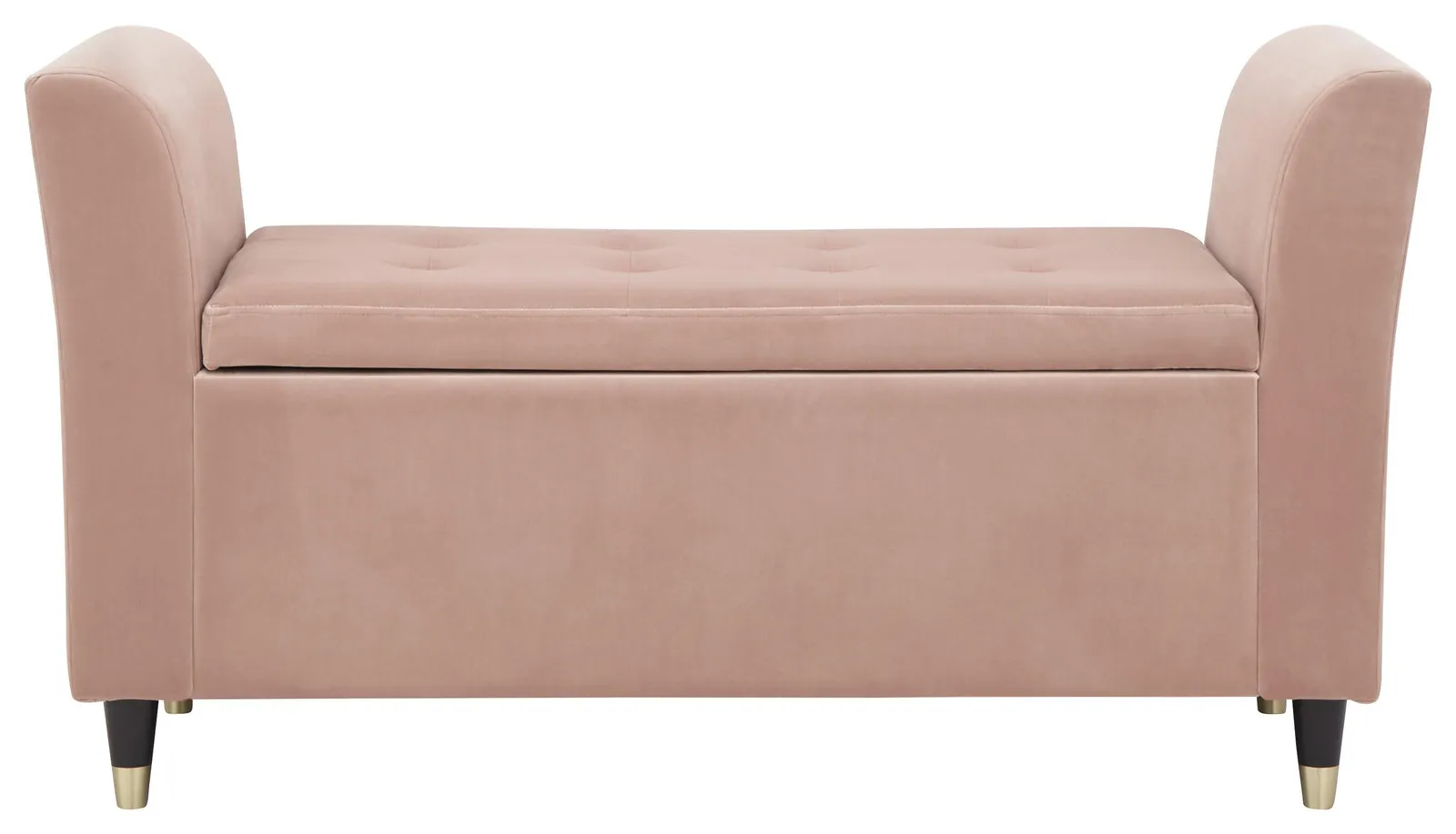 GFW Genoa Velvet Window Seat in Pink 4