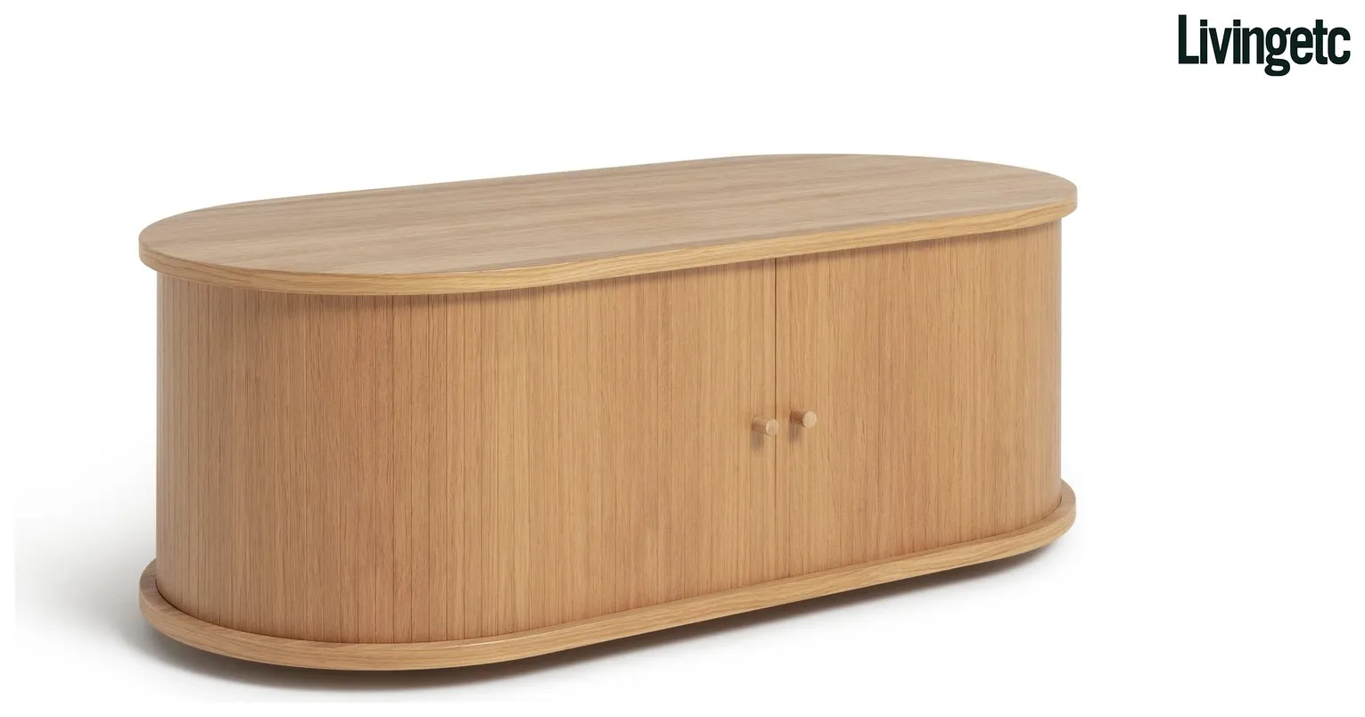 Habitat Tambor 1 Door Large Sideboard - Oak